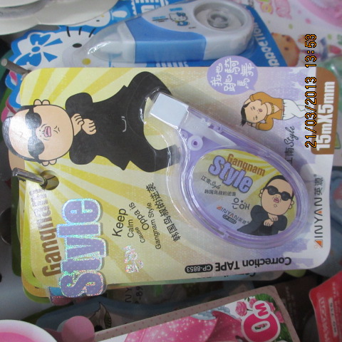 Gangnam STYLE correction tape thumbnail