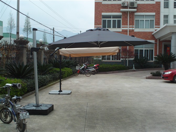 3* 3-meter Roman umbrella, courtyard umbrella, side umbrella, coffee shop umbrella