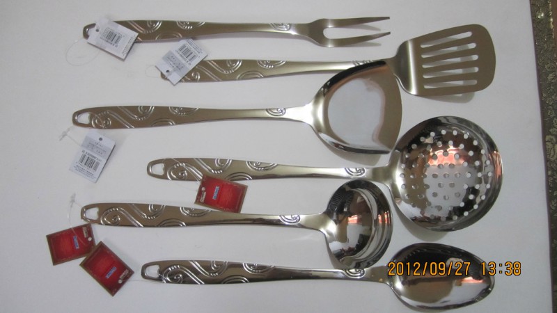 不锈钢厨具 不锈钢铲勺汤勺炊具 炒菜铲子厨具套装