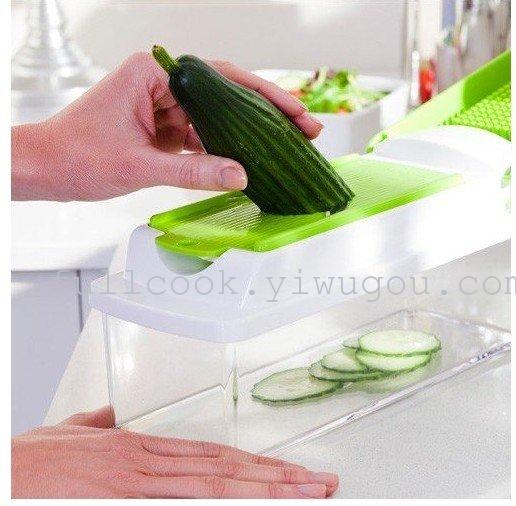 12-piece set of vegetable cutter, salad grinder, multi-functional vegetable cutter and grater details Picture