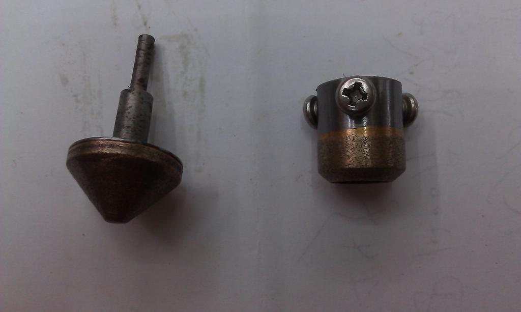 Bronze sintered glass bit glass chamfer diamond glass opening