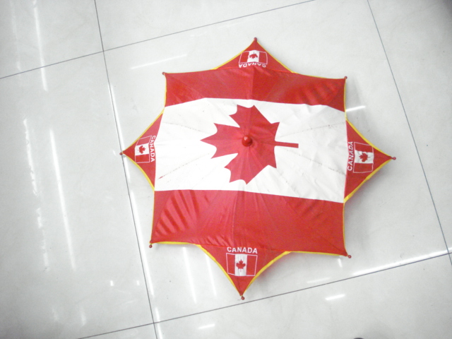 30CM heat transfer printed hats and umbrellas can be made with national flags of all countries Application Scenario