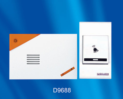 Battery wireless doorbell, manufacturer direct selling, export quality, 32 kinds of ringtones, 150 meters distance