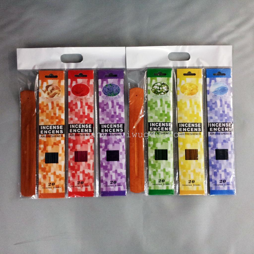 熏香631 20支熏香套装+香座家居日用