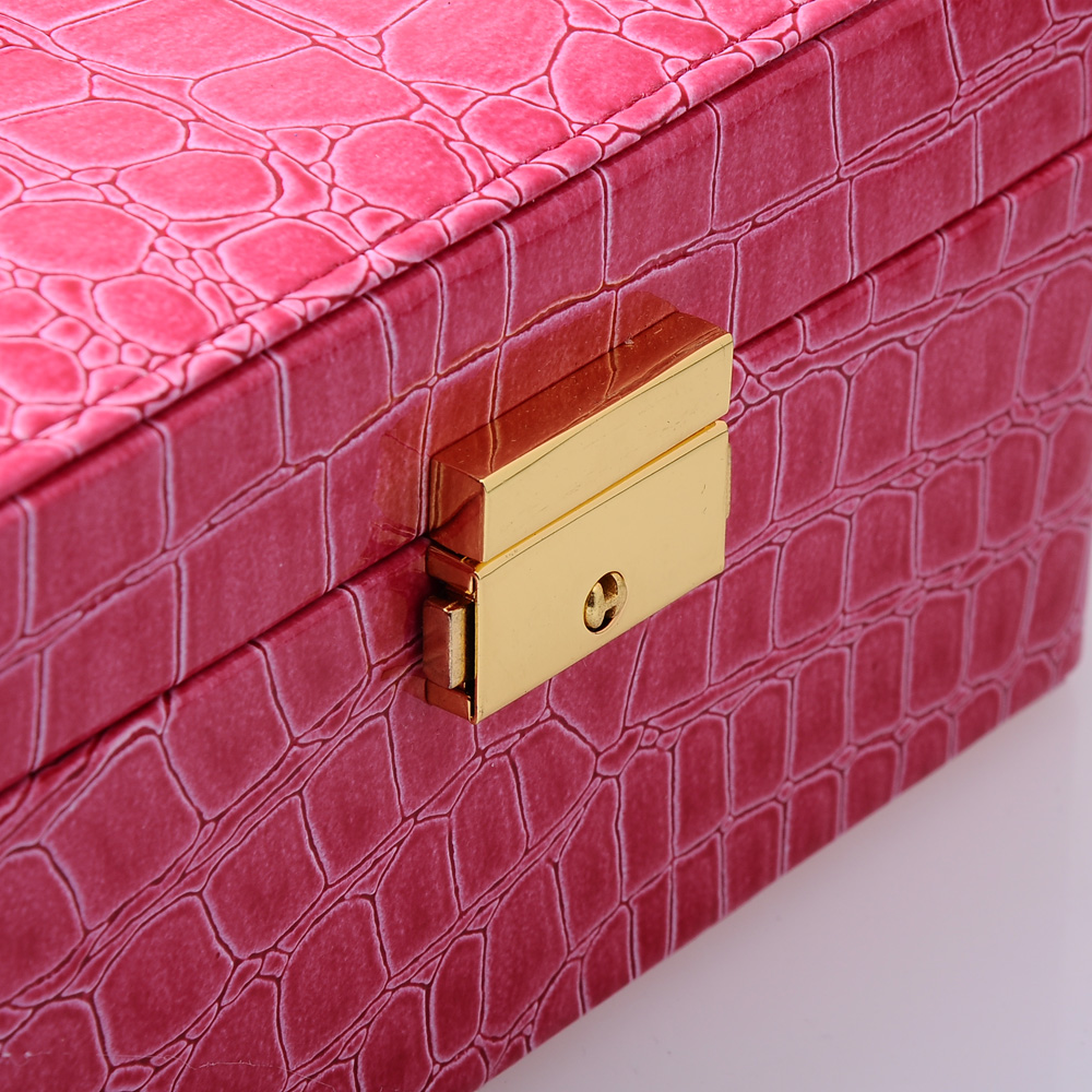 GUANYA Leather octagonal Jewelry Box, Leather ring storage Box, jewelry box Specification image