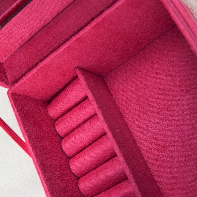 Guanya Velvet Small Square jewelry Box, Velvet jewelry Box, accessory storage box Specification image