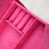 GUANYA Velvet small fan-shaped jewelry box, three-layer drawer type jewelry box Application Scenario