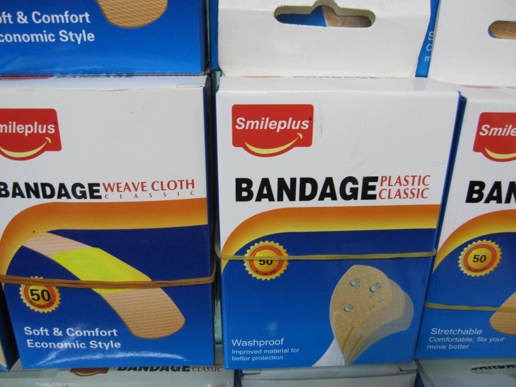 Flat cloth /PVC/PE band-Aid pattern cartoon Band-Aid