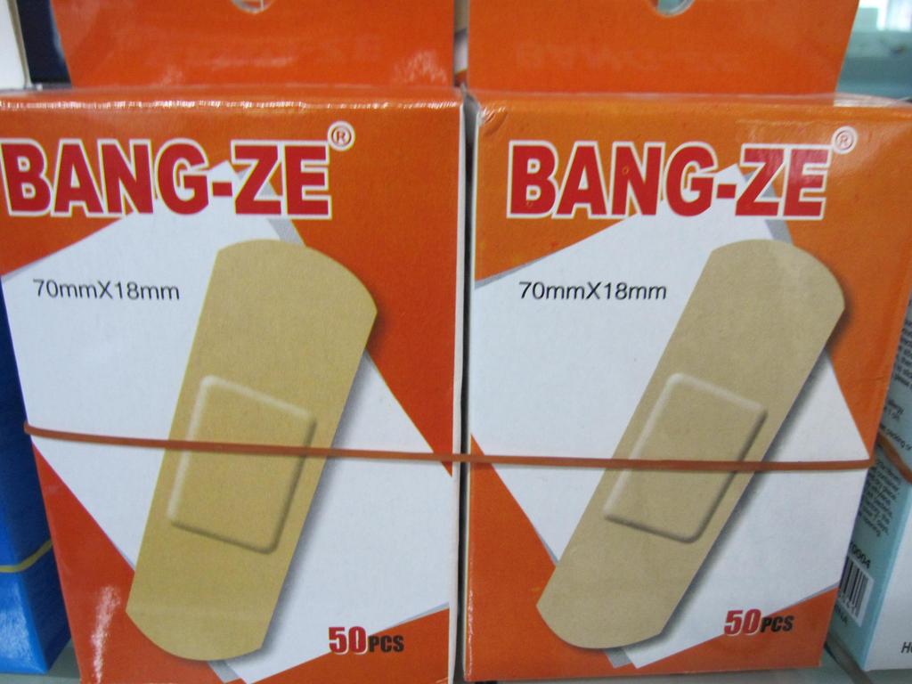 Flat cloth band-aid Banzepin cloth pattern cartoon band-Aid bandage Hemostatic band-aid
