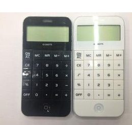 卡通计算器苹果4s计算机促销促销礼品可订制印刷logo平板机