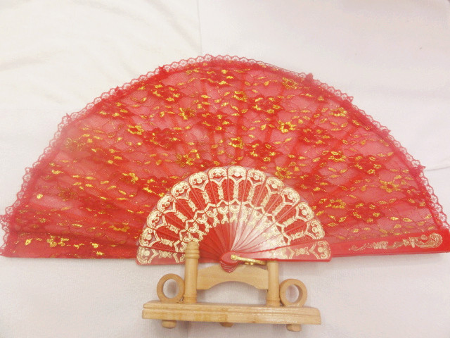 Double Lace Lace Fan Can Be Mixed In A Variety Of Colors details Picture