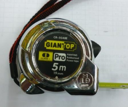 GIANTOP brand electroplated steel tape measure