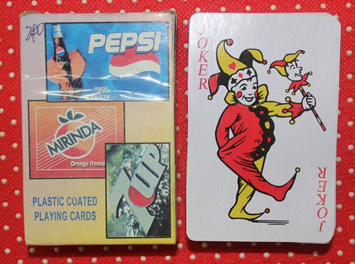 Playing cards PEPSI Cola playing cards Pepsi foreign trade card quantity is good