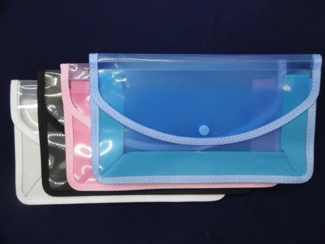 topper 托普 透明斜纹票据尺寸包边袋 创意 环保 pp产品图