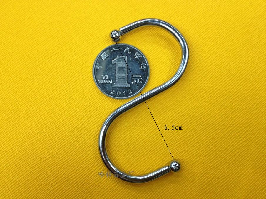 挂钩 S挂钩 超市挂勾 厨房挂钩 单钩 勾 S勾细节图