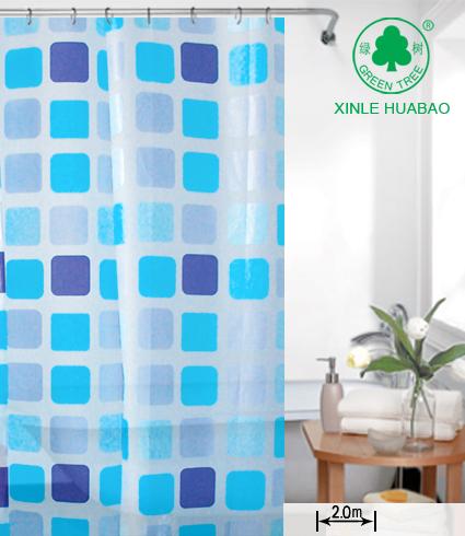 New style shower curtain works yarn, cross hemp, jacquard, gold silk, embroidered, printed, embossed Specification drawing