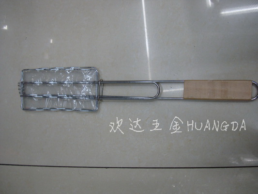 扁柄香肠夹，烧烤夹，烧烤架