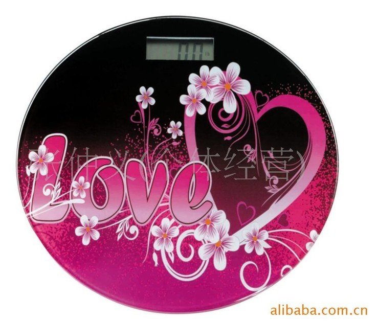 Tempered glass electronic body scale, gift scale, health scale