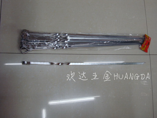 10PC袋装扁针加重，烧烤针，烧烤用具