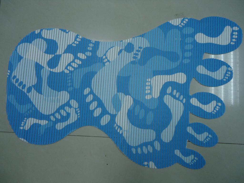 Cartoon Pvc One-Foot Non-Slip Mat Bathroom Non-Slip Mat Bath Mat Soft Rubber Floor Mat Specification drawing