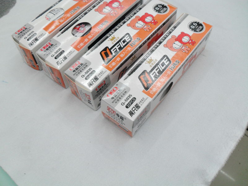 Factory direct sales of Jinsheng 2012 pen refillers, two sets of twin 5035, to replace business pens and gel pens details Picture