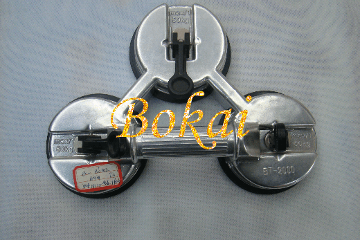 Great King glass suction cup Aluminum alloy three-claw glass suction cup tile floor suction device handling suction cup