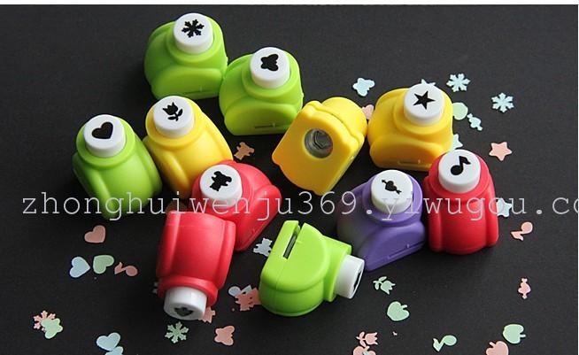 厂家直销 儿童 创意DIY手工压花器/花边机/印花打孔器详情3