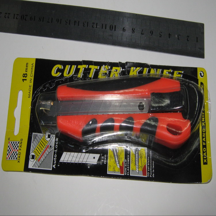 Stationery utility knives, tool knives, woodwork knives, large utility knives, blades full figure