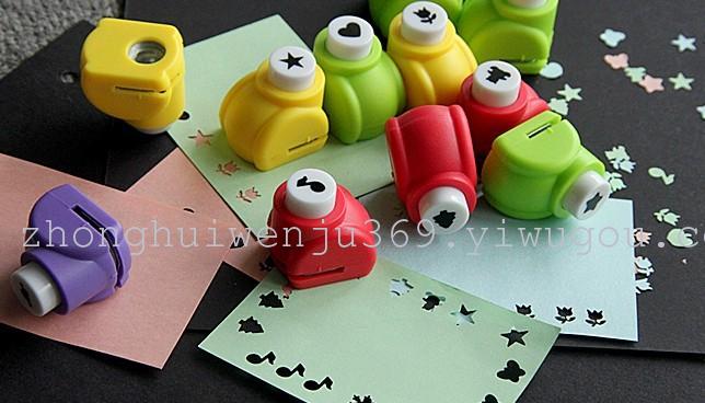 厂家直销 儿童 创意DIY手工压花器/花边机/印花打孔器详情4