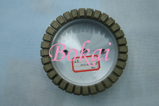 Full tooth diamond grinding wheel glass grinding wheel double grinding full tooth diamond wheel