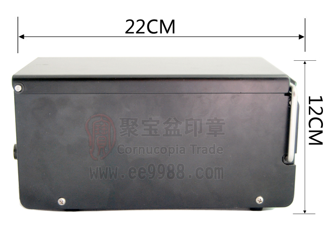 光敏印章机开店实用型B1308 定制名字个性印章章料细节图