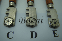 German six-wheel glass knife Round wood handle flat wood handle plastic handle glass cutter oiled glass knife