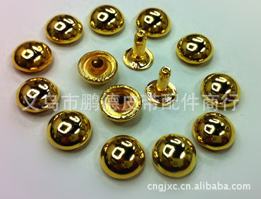 Specializing in supplying mushroom studs and metal 10*9 single-sided mushroom cap studs ranging from 3mm to 18mm