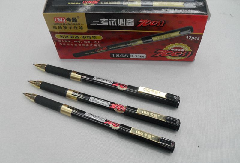 Jinsheng gel pen, Business pen, office pen, Essential for exams, signature pen, Ballpoint pen 1868, hook details Picture