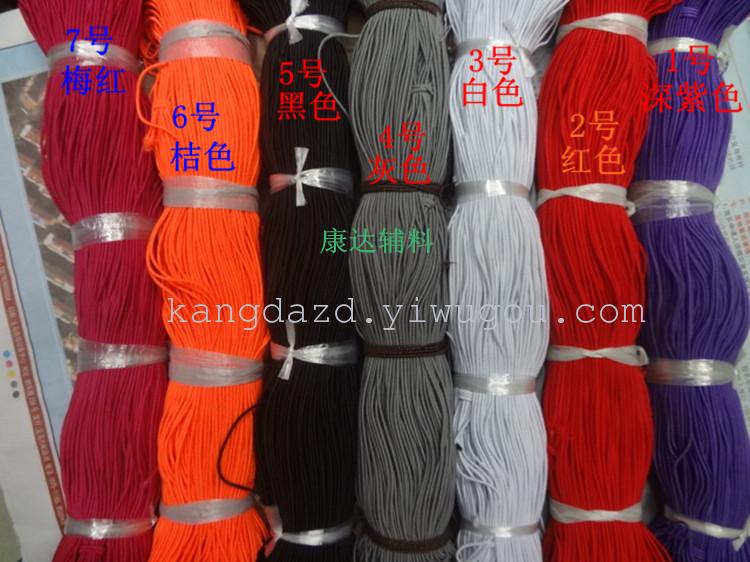 圆0.12cm松紧带 可做串项链、穿手链、宝宝发圈吊牌线用产品图