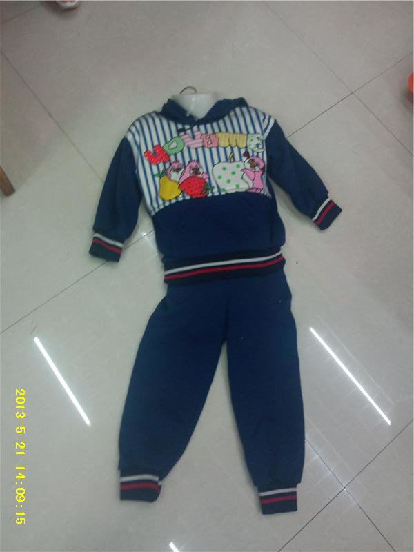 Cartoon pattern printed patch children's wear set thumbnail
