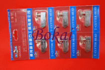 T-shaped push knife head