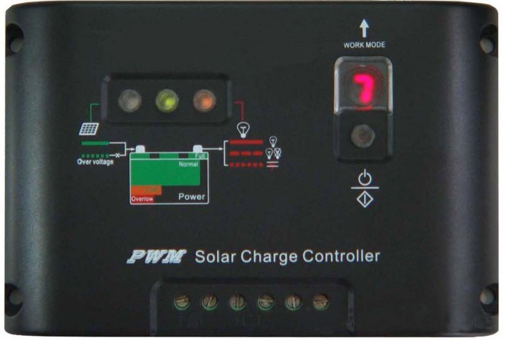 12/24V 30A太阳能控制器/杀虫灯控制器