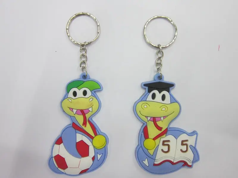 Pendant Pvc Soft Glue Pendant Snake Shape Silicone Pendant
