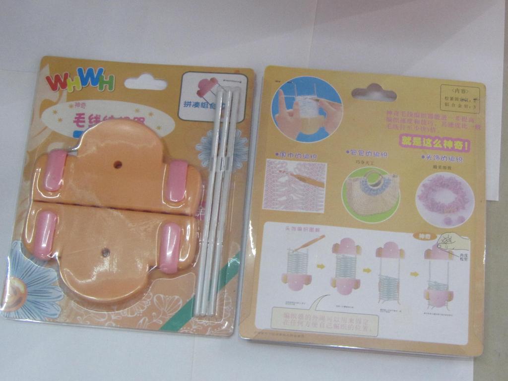 厂家直销供应编织工具 围巾花边编花器花叉毛线编织器产品图