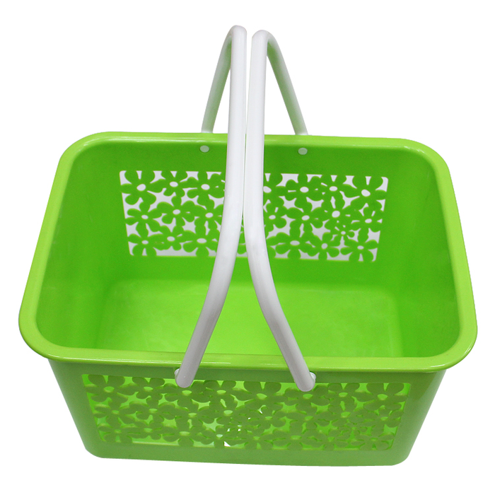 Large flower-carrying basket