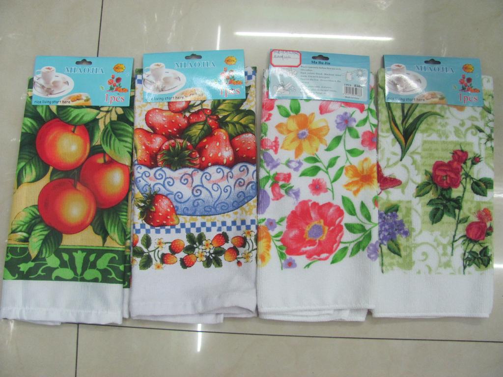 抹布、百洁布、洗碗巾实物图