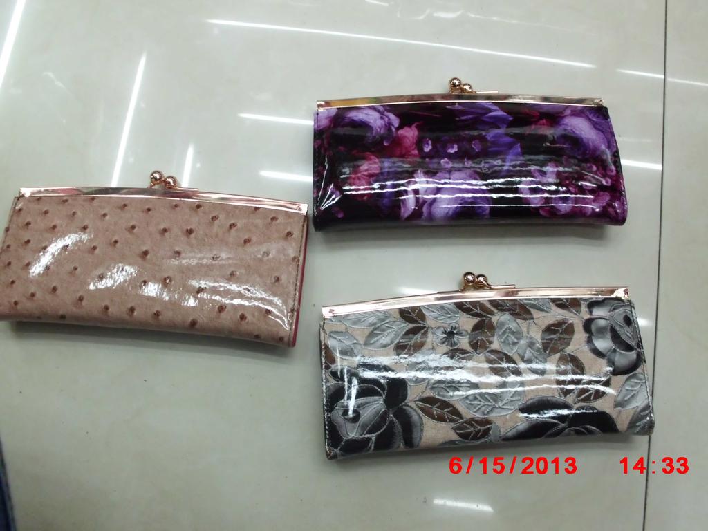 时尚印花美观女士钱包，钱夹，手抓包