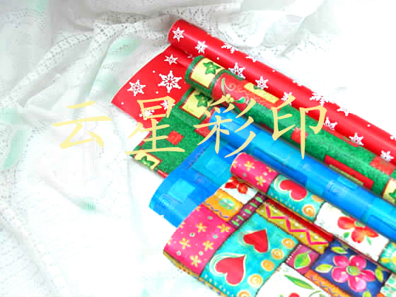 卷筒纸品礼品包装纸新款厂家直销细节图