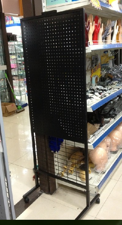 Manufacturers direct iron plate hole plate display rack hole plate frame