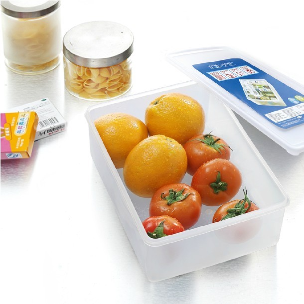Japanese simple and odorless freeze-heated plastic fresher storage box Plastic box 70206