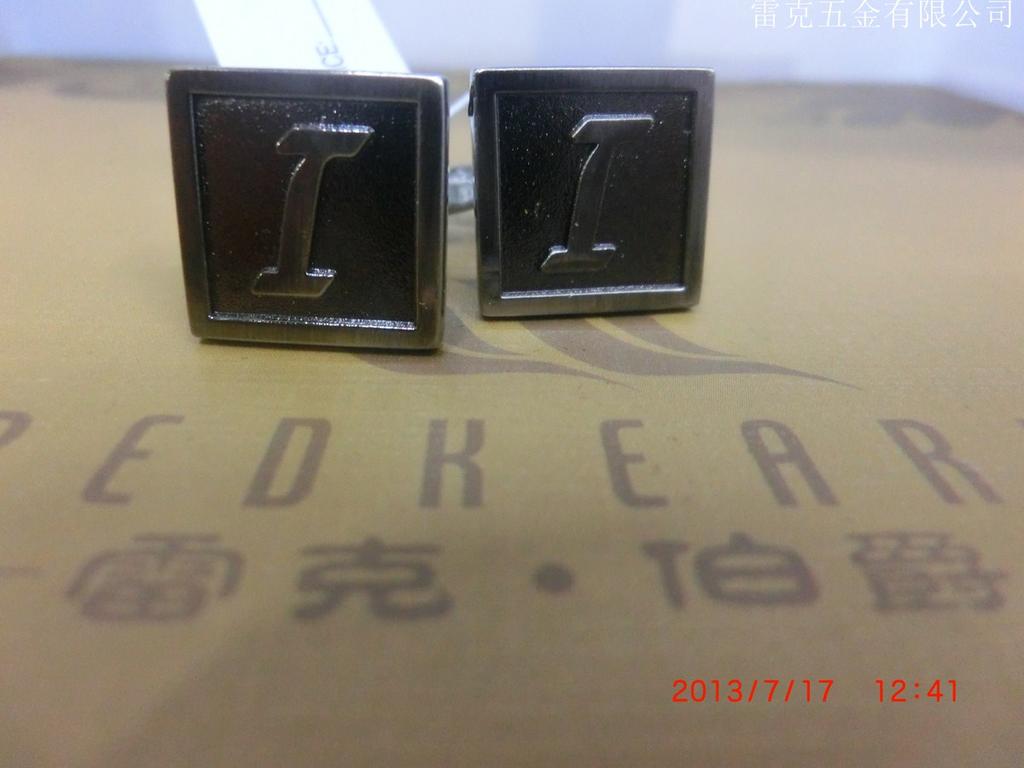 Personalized letter cufflink accessories