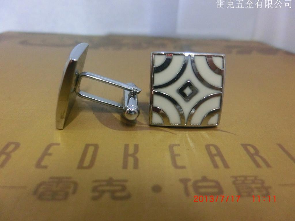 أزرار أكمام ساخنة!أزرار الأكمام البيضاء details Picture