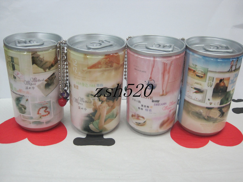 2019 mini Cola can wet wipes, 30 packs, convenient to carry around