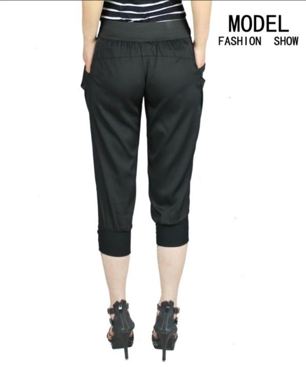 Factory direct sales of stylish and fashionable women's casual Halon pants, capri pants, 2014 bestsellers